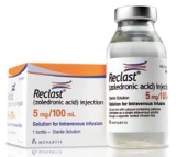 Reclast use can lead to femur fractures or brittle bones throughout your body.